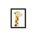 Picture of Smiling Giraffe _GroupedProduct_Rectangle_Portrait_Mini_ _GroupedProduct_Rectangle_Portrait_Framed_Matted_
