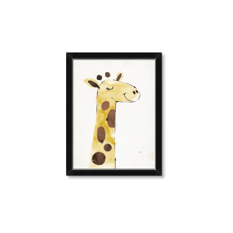 Picture of Smiling Giraffe _GroupedProduct_Rectangle_Portrait_Mini_ _GroupedProduct_Rectangle_Portrait_Framed_Matted_