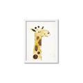 Picture of Smiling Giraffe _GroupedProduct_Rectangle_Portrait_Mini_ _GroupedProduct_Rectangle_Portrait_Framed_Matted_