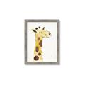 Picture of Smiling Giraffe _GroupedProduct_Rectangle_Portrait_Mini_ _GroupedProduct_Rectangle_Portrait_Framed_Matted_