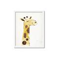 Picture of Smiling Giraffe _GroupedProduct_Rectangle_Portrait_Mini_ _GroupedProduct_Rectangle_Portrait_Framed_Matted_