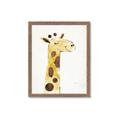 Picture of Smiling Giraffe _GroupedProduct_Rectangle_Portrait_Mini_ _GroupedProduct_Rectangle_Portrait_Framed_Matted_