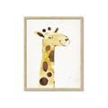 Picture of Smiling Giraffe _GroupedProduct_Rectangle_Portrait_Mini_ _GroupedProduct_Rectangle_Portrait_Framed_Matted_