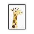 Picture of Smiling Giraffe _GroupedProduct_Rectangle_Portrait_Mini_ _GroupedProduct_Rectangle_Portrait_Framed_Matted_