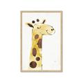 Picture of Smiling Giraffe _GroupedProduct_Rectangle_Portrait_Mini_ _GroupedProduct_Rectangle_Portrait_Framed_Matted_