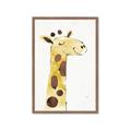 Picture of Smiling Giraffe _GroupedProduct_Rectangle_Portrait_Mini_ _GroupedProduct_Rectangle_Portrait_Framed_Matted_