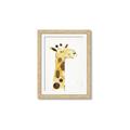 Picture of Smiling Giraffe _GroupedProduct_Rectangle_Portrait_Mini_ _GroupedProduct_Rectangle_Portrait_Framed_Matted_