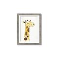 Picture of Smiling Giraffe _GroupedProduct_Rectangle_Portrait_Mini_ _GroupedProduct_Rectangle_Portrait_Framed_Matted_