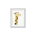 Picture of Smiling Giraffe _GroupedProduct_Rectangle_Portrait_Mini_ _GroupedProduct_Rectangle_Portrait_Framed_Matted_