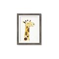 Picture of Smiling Giraffe _GroupedProduct_Rectangle_Portrait_Mini_ _GroupedProduct_Rectangle_Portrait_Framed_Matted_
