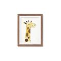 Picture of Smiling Giraffe _GroupedProduct_Rectangle_Portrait_Mini_ _GroupedProduct_Rectangle_Portrait_Framed_Matted_