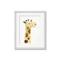 Picture of Smiling Giraffe _GroupedProduct_Rectangle_Portrait_Mini_ _GroupedProduct_Rectangle_Portrait_Framed_Matted_