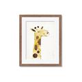 Picture of Smiling Giraffe _GroupedProduct_Rectangle_Portrait_Mini_ _GroupedProduct_Rectangle_Portrait_Framed_Matted_