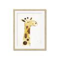 Picture of Smiling Giraffe _GroupedProduct_Rectangle_Portrait_Mini_ _GroupedProduct_Rectangle_Portrait_Framed_Matted_