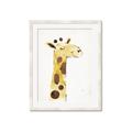 Picture of Smiling Giraffe _GroupedProduct_Rectangle_Portrait_Mini_ _GroupedProduct_Rectangle_Portrait_Framed_Matted_