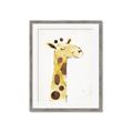 Picture of Smiling Giraffe _GroupedProduct_Rectangle_Portrait_Mini_ _GroupedProduct_Rectangle_Portrait_Framed_Matted_