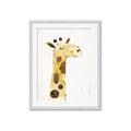 Picture of Smiling Giraffe _GroupedProduct_Rectangle_Portrait_Mini_ _GroupedProduct_Rectangle_Portrait_Framed_Matted_