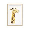 Picture of Smiling Giraffe _GroupedProduct_Rectangle_Portrait_Mini_ _GroupedProduct_Rectangle_Portrait_Framed_Matted_