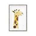 Picture of Smiling Giraffe _GroupedProduct_Rectangle_Portrait_Mini_ _GroupedProduct_Rectangle_Portrait_Framed_Matted_