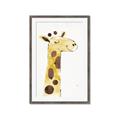 Picture of Smiling Giraffe _GroupedProduct_Rectangle_Portrait_Mini_ _GroupedProduct_Rectangle_Portrait_Framed_Matted_