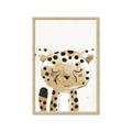 Picture of Sleepy Cheetah _GroupedProduct_Rectangle_Portrait_Mini_ _GroupedProduct_Rectangle_Portrait_Framed_Matted_