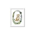 Picture of Palm Wreath Cub _GroupedProduct_Rectangle_Portrait_Mini_ _GroupedProduct_Rectangle_Portrait_Framed_Matted_