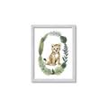 Picture of Palm Wreath Cub _GroupedProduct_Rectangle_Portrait_Mini_ _GroupedProduct_Rectangle_Portrait_Framed_Matted_
