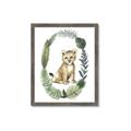 Picture of Palm Wreath Cub _GroupedProduct_Rectangle_Portrait_Mini_ _GroupedProduct_Rectangle_Portrait_Framed_Matted_