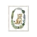 Picture of Palm Wreath Cub _GroupedProduct_Rectangle_Portrait_Mini_ _GroupedProduct_Rectangle_Portrait_Framed_Matted_