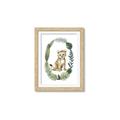 Picture of Palm Wreath Cub _GroupedProduct_Rectangle_Portrait_Mini_ _GroupedProduct_Rectangle_Portrait_Framed_Matted_