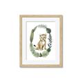 Picture of Palm Wreath Cub _GroupedProduct_Rectangle_Portrait_Mini_ _GroupedProduct_Rectangle_Portrait_Framed_Matted_
