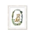 Picture of Palm Wreath Cub _GroupedProduct_Rectangle_Portrait_Mini_ _GroupedProduct_Rectangle_Portrait_Framed_Matted_