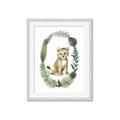 Picture of Palm Wreath Cub _GroupedProduct_Rectangle_Portrait_Mini_ _GroupedProduct_Rectangle_Portrait_Framed_Matted_