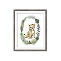Picture of Palm Wreath Cub _GroupedProduct_Rectangle_Portrait_Mini_ _GroupedProduct_Rectangle_Portrait_Framed_Matted_