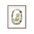 Picture of Palm Wreath Cub _GroupedProduct_Rectangle_Portrait_Mini_ _GroupedProduct_Rectangle_Portrait_Framed_Matted_