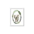 Picture of Elephant Palm Wreath _GroupedProduct_Rectangle_Portrait_Mini_ _GroupedProduct_Rectangle_Portrait_Framed_Matted_