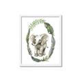 Picture of Elephant Palm Wreath _GroupedProduct_Rectangle_Portrait_Mini_ _GroupedProduct_Rectangle_Portrait_Framed_Matted_