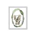 Picture of Elephant Palm Wreath _GroupedProduct_Rectangle_Portrait_Mini_ _GroupedProduct_Rectangle_Portrait_Framed_Matted_