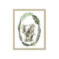 Picture of Elephant Palm Wreath _GroupedProduct_Rectangle_Portrait_Mini_ _GroupedProduct_Rectangle_Portrait_Framed_Matted_