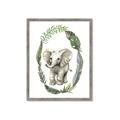 Picture of Elephant Palm Wreath _GroupedProduct_Rectangle_Portrait_Mini_ _GroupedProduct_Rectangle_Portrait_Framed_Matted_