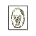 Picture of Elephant Palm Wreath _GroupedProduct_Rectangle_Portrait_Mini_ _GroupedProduct_Rectangle_Portrait_Framed_Matted_