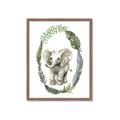 Picture of Elephant Palm Wreath _GroupedProduct_Rectangle_Portrait_Mini_ _GroupedProduct_Rectangle_Portrait_Framed_Matted_