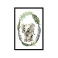Picture of Elephant Palm Wreath _GroupedProduct_Rectangle_Portrait_Mini_ _GroupedProduct_Rectangle_Portrait_Framed_Matted_