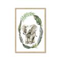 Picture of Elephant Palm Wreath _GroupedProduct_Rectangle_Portrait_Mini_ _GroupedProduct_Rectangle_Portrait_Framed_Matted_
