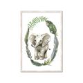 Picture of Elephant Palm Wreath _GroupedProduct_Rectangle_Portrait_Mini_ _GroupedProduct_Rectangle_Portrait_Framed_Matted_