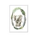 Picture of Elephant Palm Wreath _GroupedProduct_Rectangle_Portrait_Mini_ _GroupedProduct_Rectangle_Portrait_Framed_Matted_