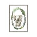 Picture of Elephant Palm Wreath _GroupedProduct_Rectangle_Portrait_Mini_ _GroupedProduct_Rectangle_Portrait_Framed_Matted_