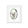 Picture of Elephant Palm Wreath _GroupedProduct_Rectangle_Portrait_Mini_ _GroupedProduct_Rectangle_Portrait_Framed_Matted_