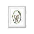 Picture of Elephant Palm Wreath _GroupedProduct_Rectangle_Portrait_Mini_ _GroupedProduct_Rectangle_Portrait_Framed_Matted_