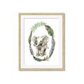 Picture of Elephant Palm Wreath _GroupedProduct_Rectangle_Portrait_Mini_ _GroupedProduct_Rectangle_Portrait_Framed_Matted_